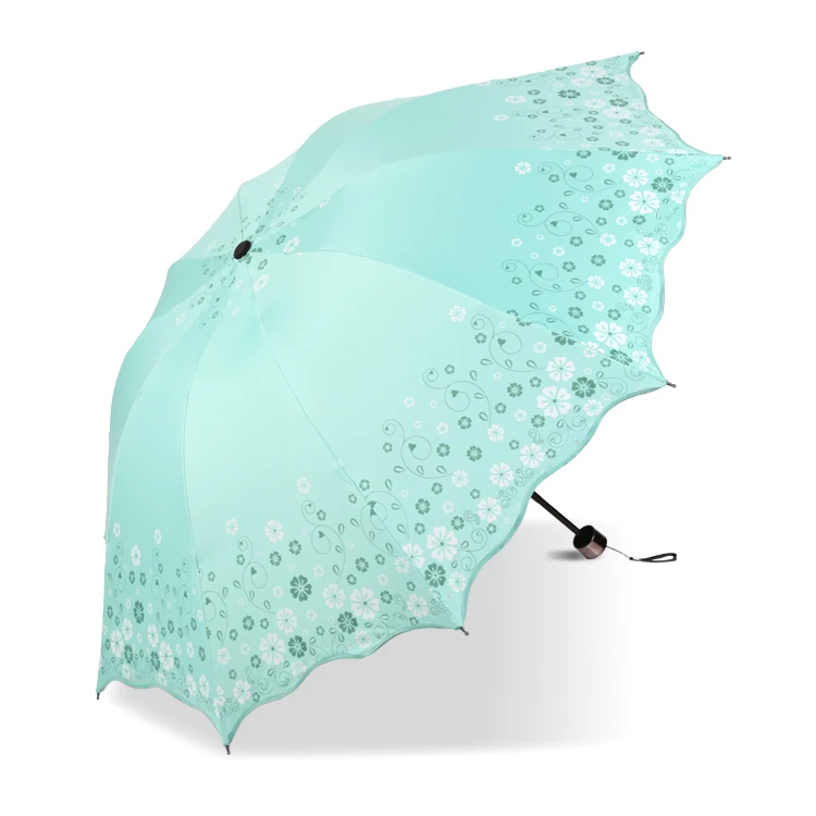 New umbrella rain women summer sunshade UV protection umbrellas