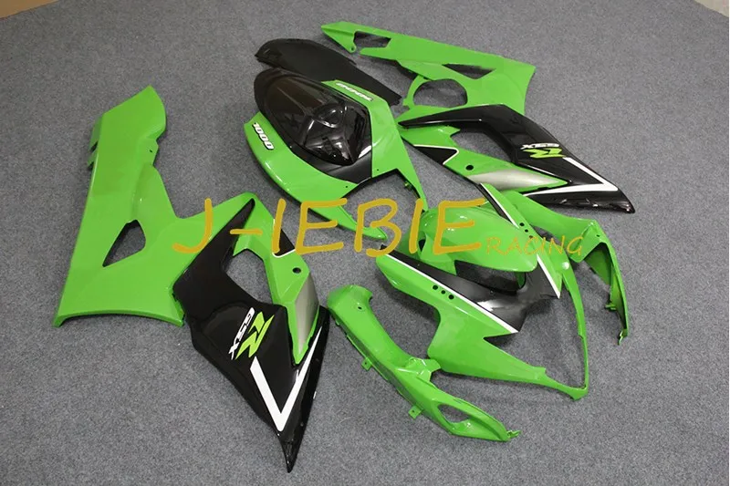 

Green black Injection Fairing Body Work Frame Kit for SUZUKI GSXR 1000 GSXR1000 K5 2005 2006
