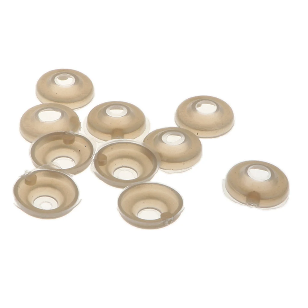 100pcs 10 Colors Plastic Round Safety Eyes + Glitter Nonwovens + Washers For Teddy Bear Soft Stuffed Toy DIY 16mm/18mm/20mm/24mm
