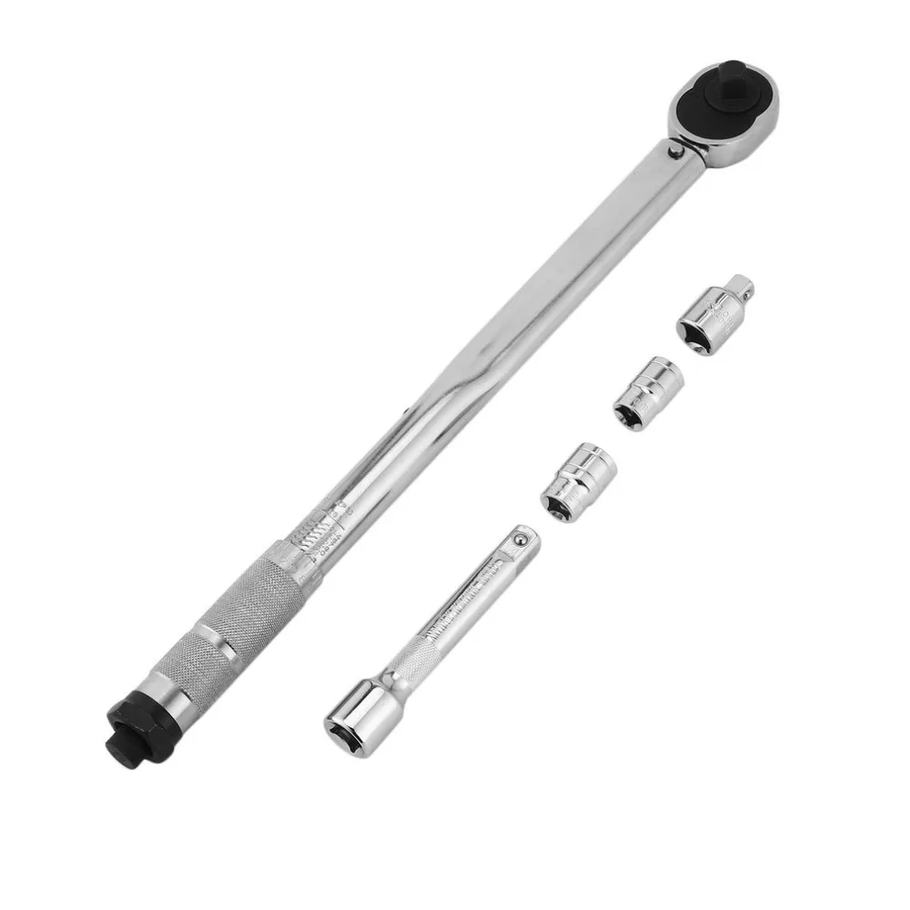 

Professional Micrometer Adjustable Torque Ratchet Wrench Hand Tool Spanner Set Drive Click Torque Wrench Car Tool Hot