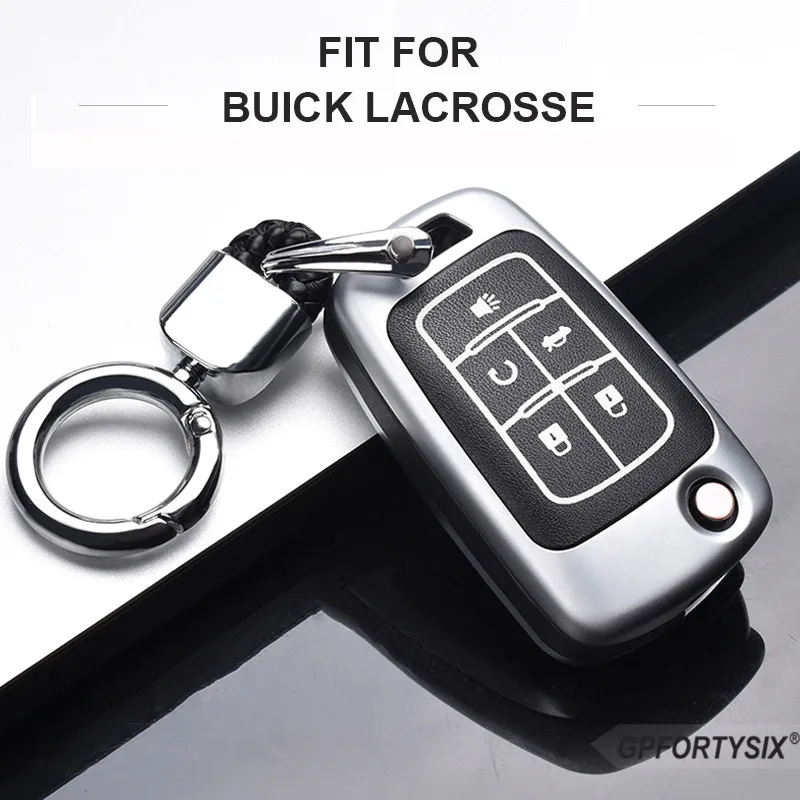 

Luminous Zinc Alloy Fold Flip Remote Car Key Case Fob Shell for Buick Lacrosse Chevrolet Camaro Cruze Equinox Impala GMC Terrain