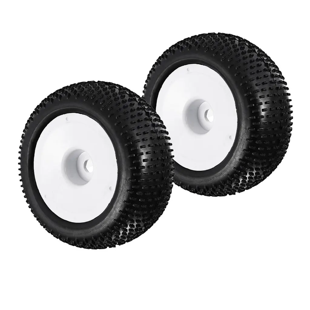 

2pcs 1/8 RC Car Tires Wheels Rim Truggy Truck Spare Parts Accessories Hardware for HPI HSP Hobao Savage LRP Traxxas Axial
