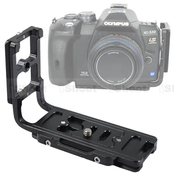 

New Universal L-shaped Vertical Quick Release Plate Camera Bracket for Olympus E620 E610 E600 E520 E510 E500 E420 E410 E400