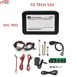 FG Tech Galletto 4 масте БДМ OBD FG V54 VD300 ECU программирования инструмент Бесплатная доставка DHL доставка