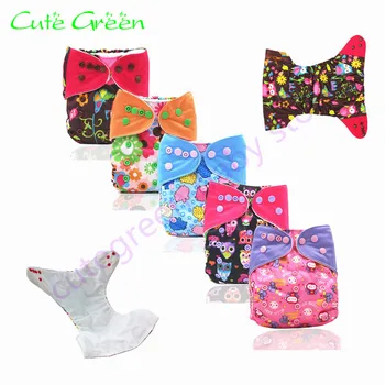 

Washable Baby Cloth Diaper Waterproof PUL Stay Dry Suede Cloth Inner Diaper Insert Available OS Reusable Nappy Baby Diapers