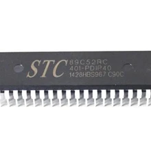 STC89C52 STC микроконтроллер STC89C52RC DIP40 серийный Порты и разъёмы для программирования