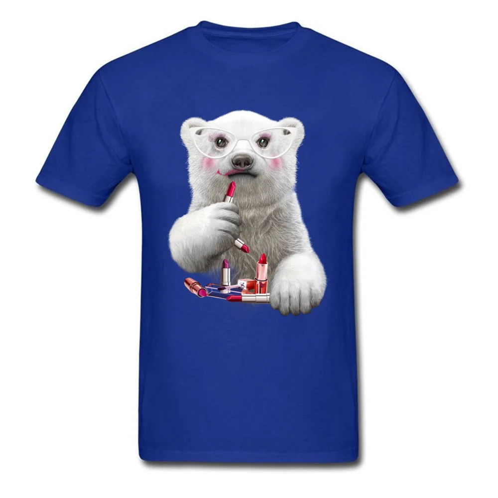 Fashion PAULA LIPSTICK Design Short Sleeve Top T-shirts Fall O-Neck All Cotton Tops Shirt for Men Tee Shirts Custom PAULA LIPSTICK blue