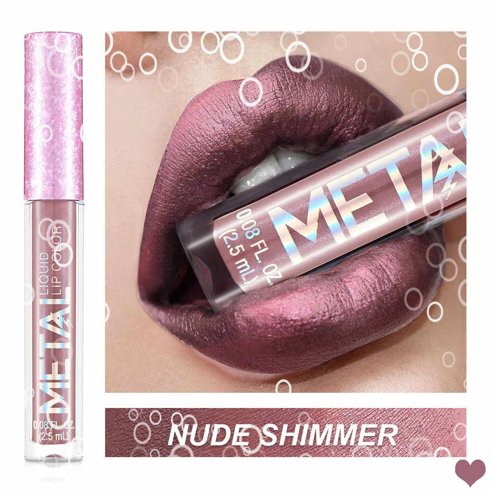 

Sexy Invidia NUDE SHIMMER 6 Color Long Lasting Waterproof Lip Gloss Matte Liquid Lipstick Matte Lipstick Lipkit Cosmetics Makeup