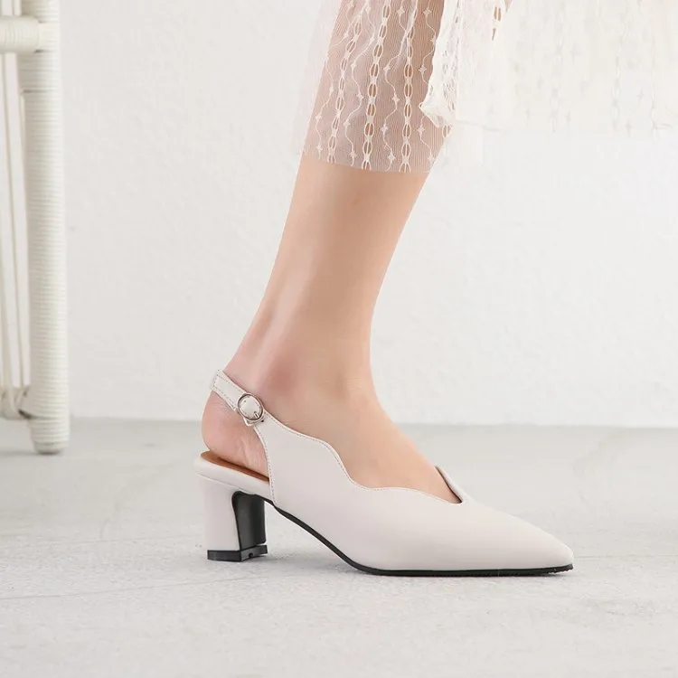 

Big Size 11 12 13 14 15 ladies high heels women shoes woman pumps Pointed Package toes Cingulate Thick with Single shoes