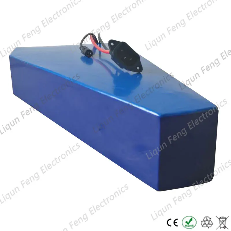 Discount Free customs duty 48V2000W lithium battery 48V 20AH ebike battery 48 V 20AH electric bike battery with 30A BMS 54.6V 2A Charger 7