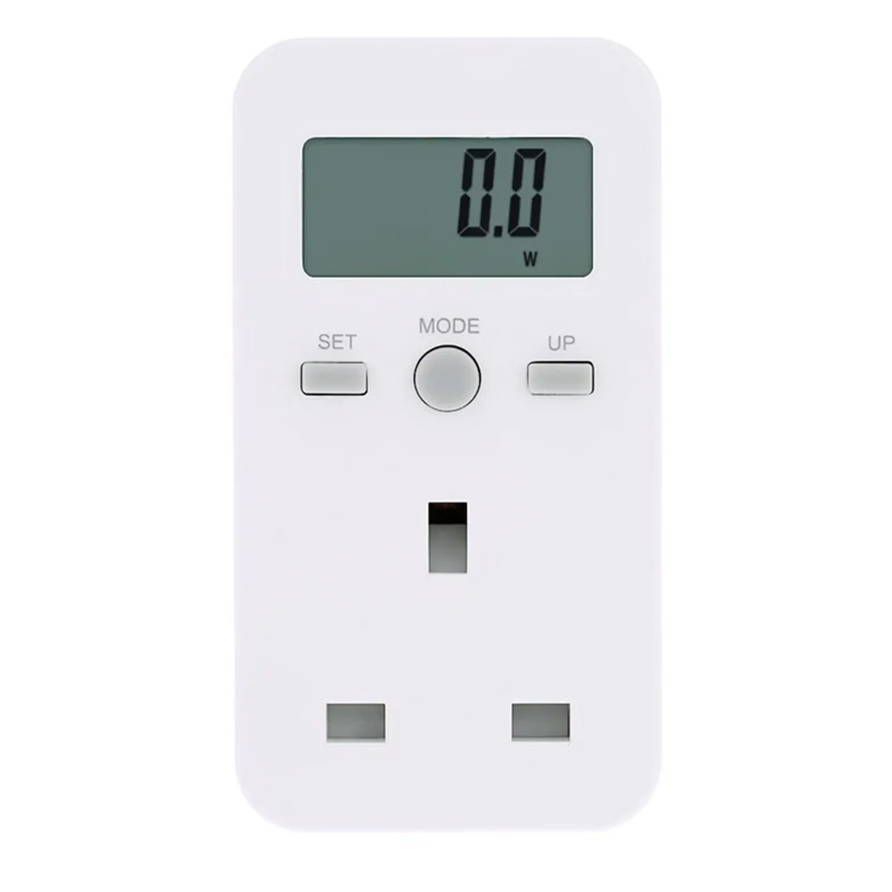 

Plug-in Digital Wattmeter LCD Display Power Meter Electricity Usage Socket Electric Consumption Meter