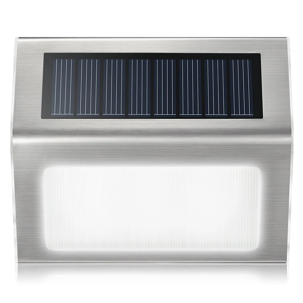 

Waterproof Spotlights Patio Pathway Emergency Lighting 1 Pc 2 LEDs Solar Garden light Sensor Outdoor Solar Led Wall Lamp