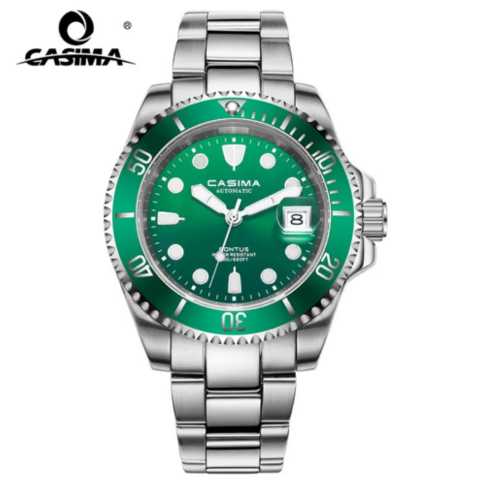 Часы CASIMA мужские автоматические механические водонепроницаемые hombre hombre reloj | Отзывы и видеообзор