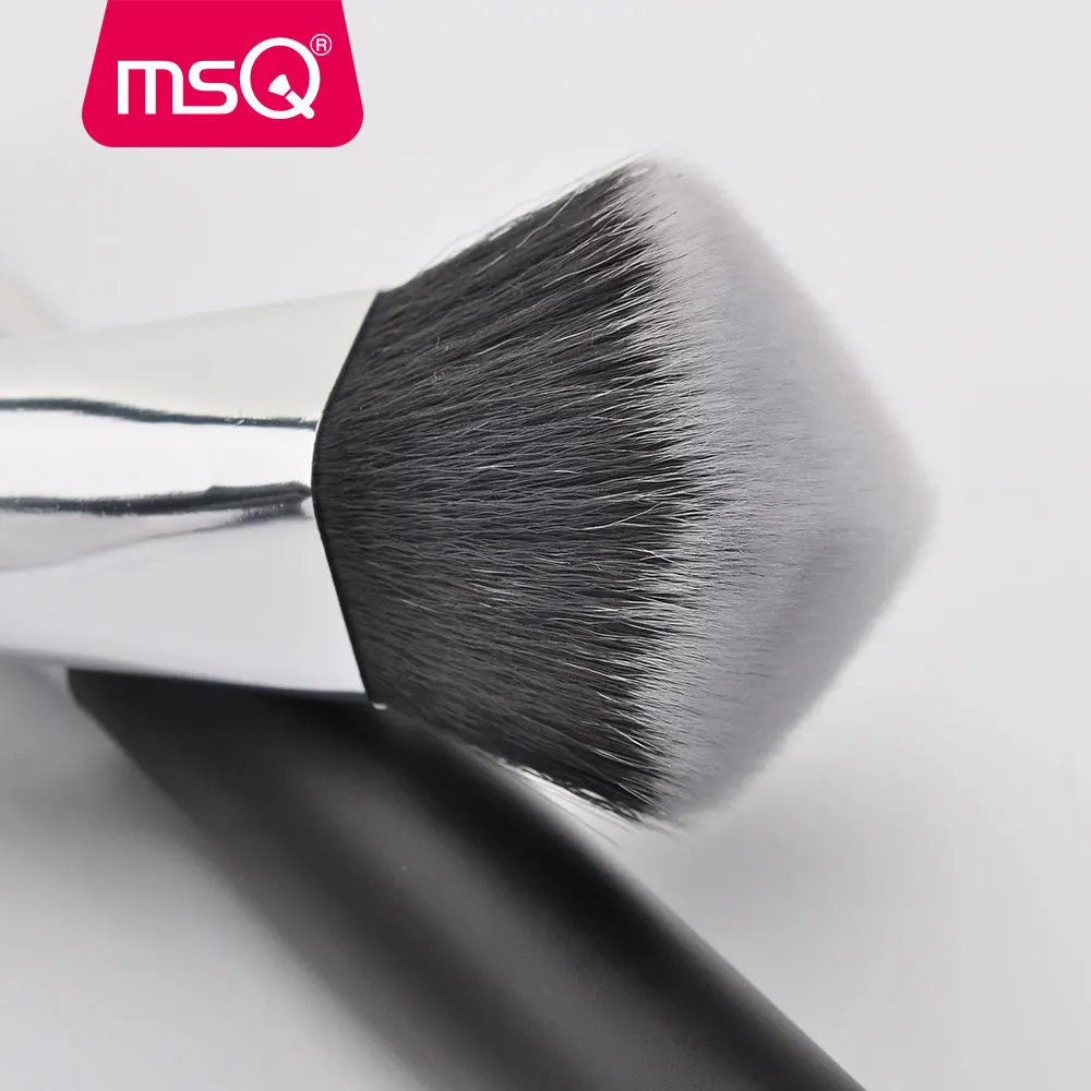 MSQ Профессиональный 12 шт. набор кистей для макияжа порошок контур тени для век макияж инструменты Специальное волос Форма с Рождественский мешок