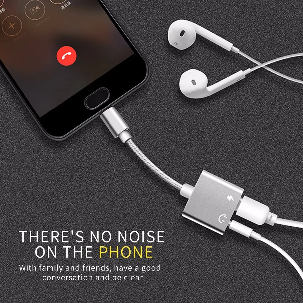 Type-C To 3.5mm Audio Jack Adapter USB C to Headphone Charging Converter Cable For Huawei mate10 P20 Xiaomi M6 6X | Электроника