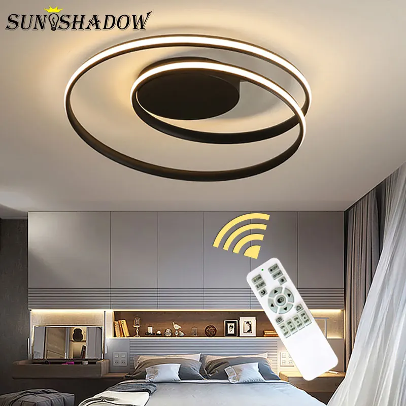 Us 51 24 58 Off Luminaires Modern Led Ceiling Lights Black White Chandelier Lamp For Bedroom Living Room Dining Light Fixtures In Us 51 24 58 Off Luminaires Modern Led Ceiling Lights Black White Chandelier Lamp For Bedroom Living Room Dining Light Fixtures In