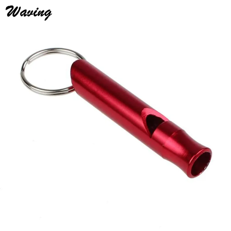 Multifunctional Aluminum Emergency Survival Whistle Keychain For Camping Hiking Outdoor Sport Tools Training whistle #3d21 (5)