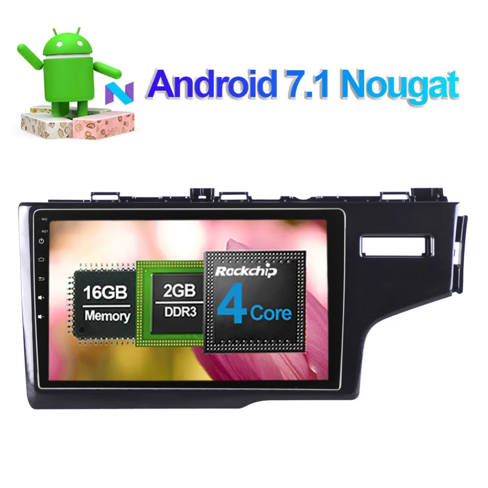 Автомобильное радио стерео GPS навигация экран 10 1 дюйма Android IPS для Honda Fit/Jazz
