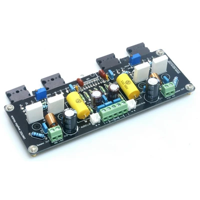 

LM4702 plus 2SK1530 plus 2SJ201 100W + 100W (8 ohm) 2.0 Channel Power Amplifier Board