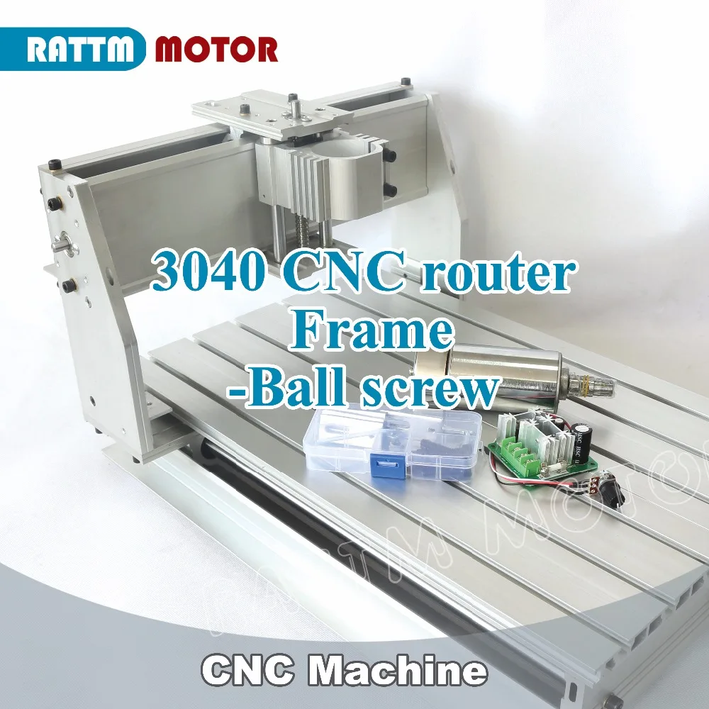 From UK New 3040 CNC router milling machine mechanical kit ball screw with spindle