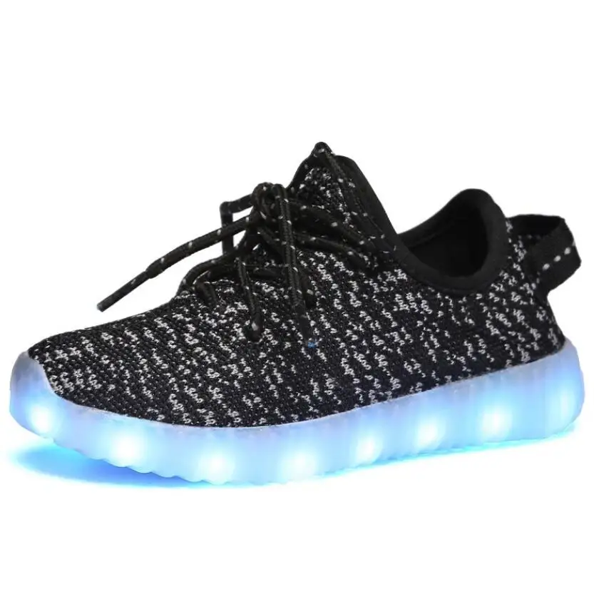 

Children Casual Shoes' LED Light Kids Shoes Sneakers With Light Boys Luminous Sneakers Spring Autumn Kids Children LED Shoes USB