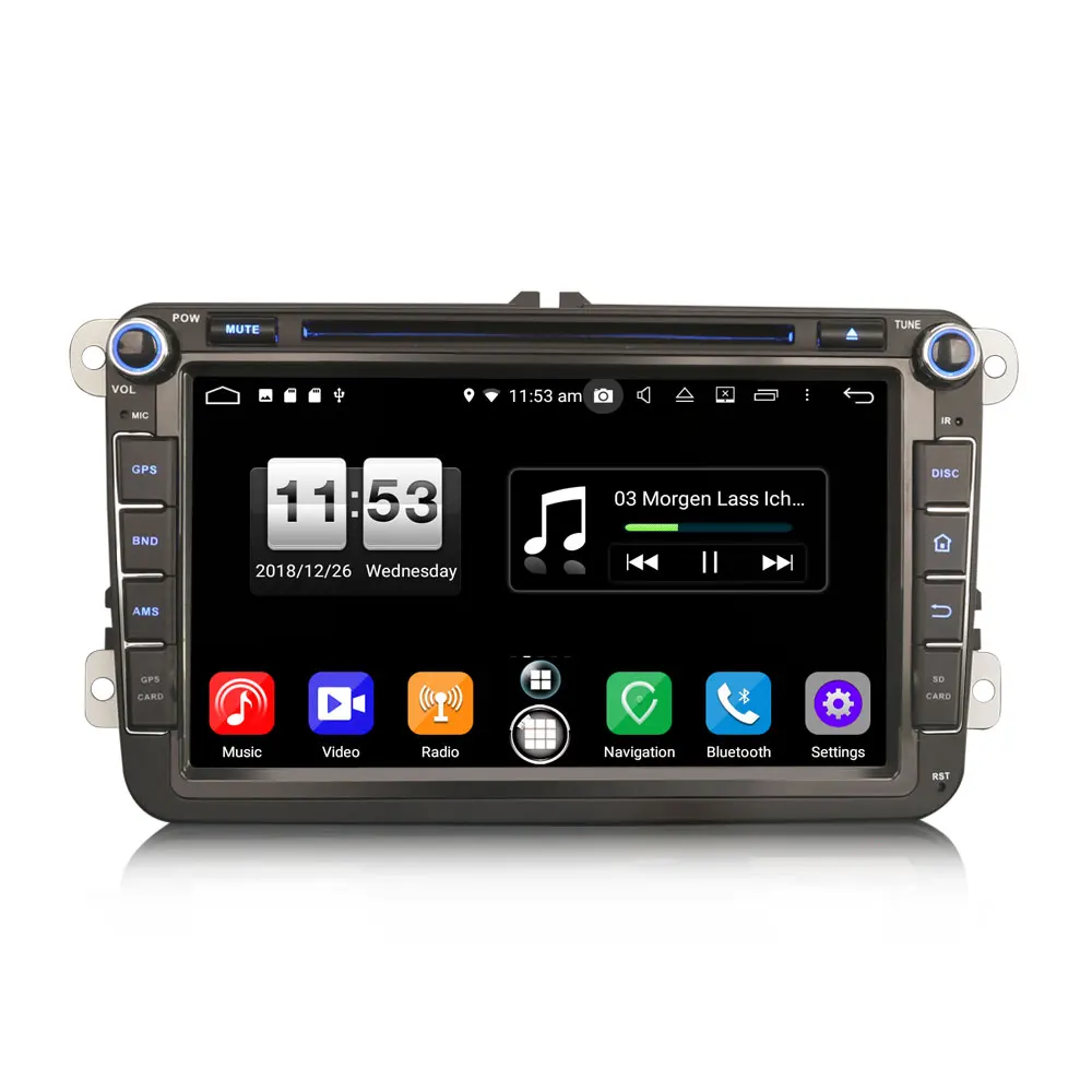 8 &quotAndroid 1 OS автомобильный DVD мультимедиа GPS радио для Seat Altea 2004 2015 XL 2007 Leon MK2 2013 Toledo
