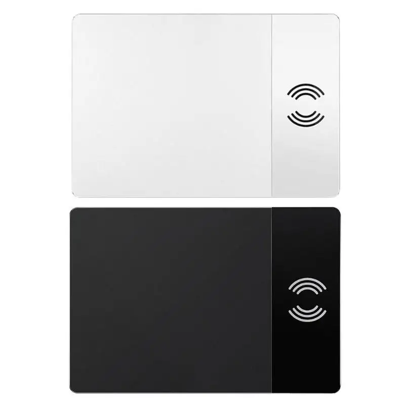 P91 Mobile Phone Qi Wireless Ultra-thin Charger 5V 2.0A Fast Charging Mouse Pad Mat for Samsung S9 S8 Plus S7 iPhone Black/White P91 Mobile Phone Qi Wireless Ultra-thin Charger 5V 2.0A Fast Charging Mouse Pad Mat for Samsung S9 S8 Plus S7 iPhone Black/White
