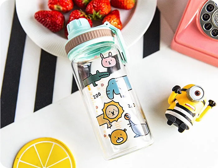 Cute Glass Water Bottle (15)