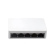 Новые 5 шт/упаковка, сетевые порты коммутатор 10/100 Мбит/с Fast Ethernet RJ45 коммутатор сетевой концентратор Auto MDI полный/полудуплекс сетевой адаптер для коммутаторов