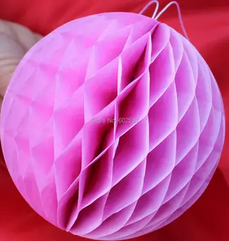 

SPR 20pcs/lot 10cm Honeycomb lantern ball paper flowers wedding decorations Free shipping home & party decorations