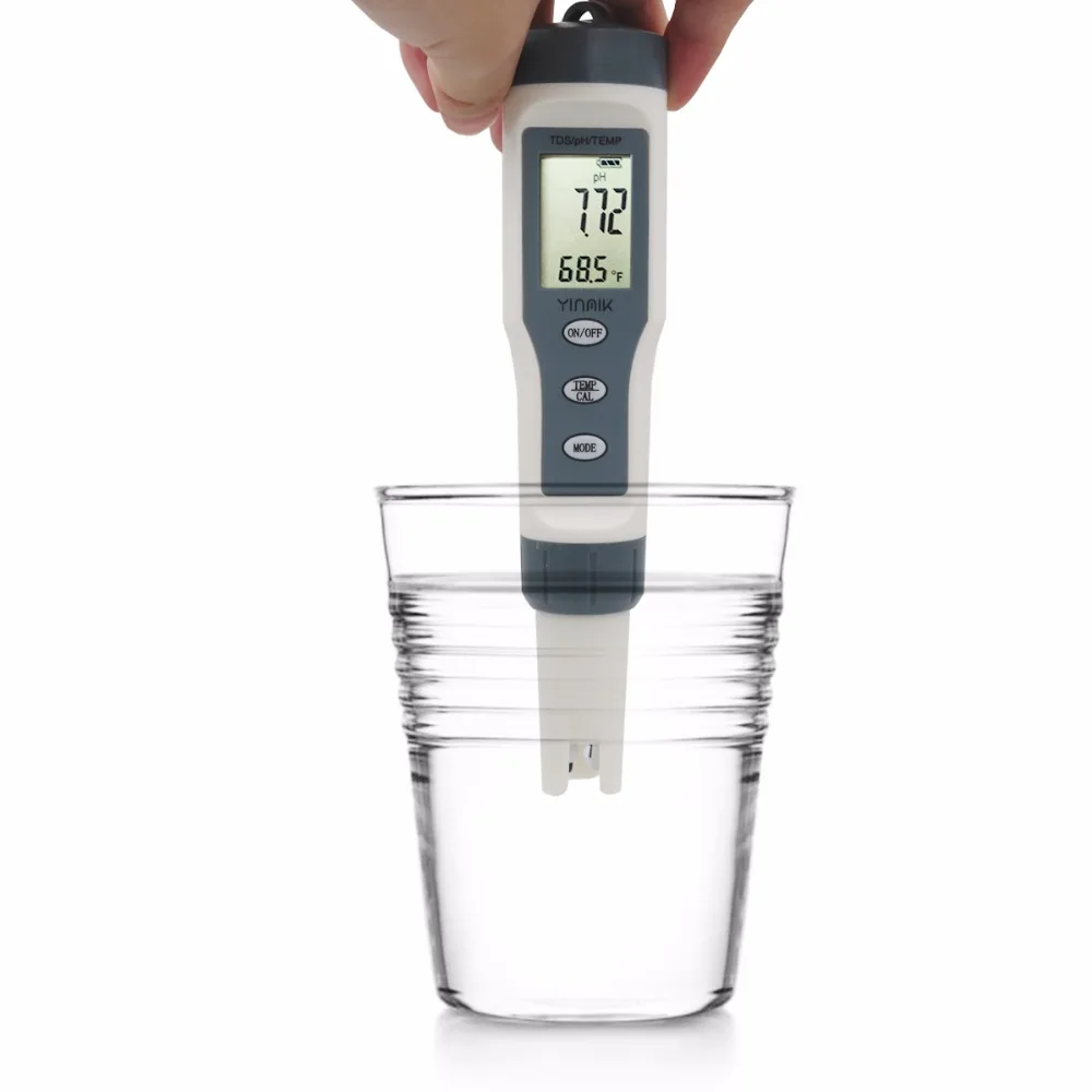

3 in 1 digital PH TDS Temp Meter Tester Portable Pen Digital 0.01 High Accurate Filter Measuring Water Quality Purity test tool