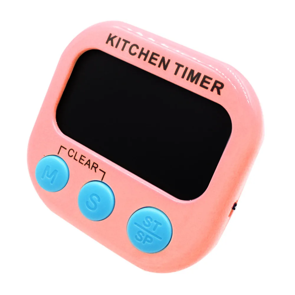 

ISHOWTIENDA Large LCD Digital Kitchen Cooking Timer Count Down Up Clock Loud Alarm Magnetic