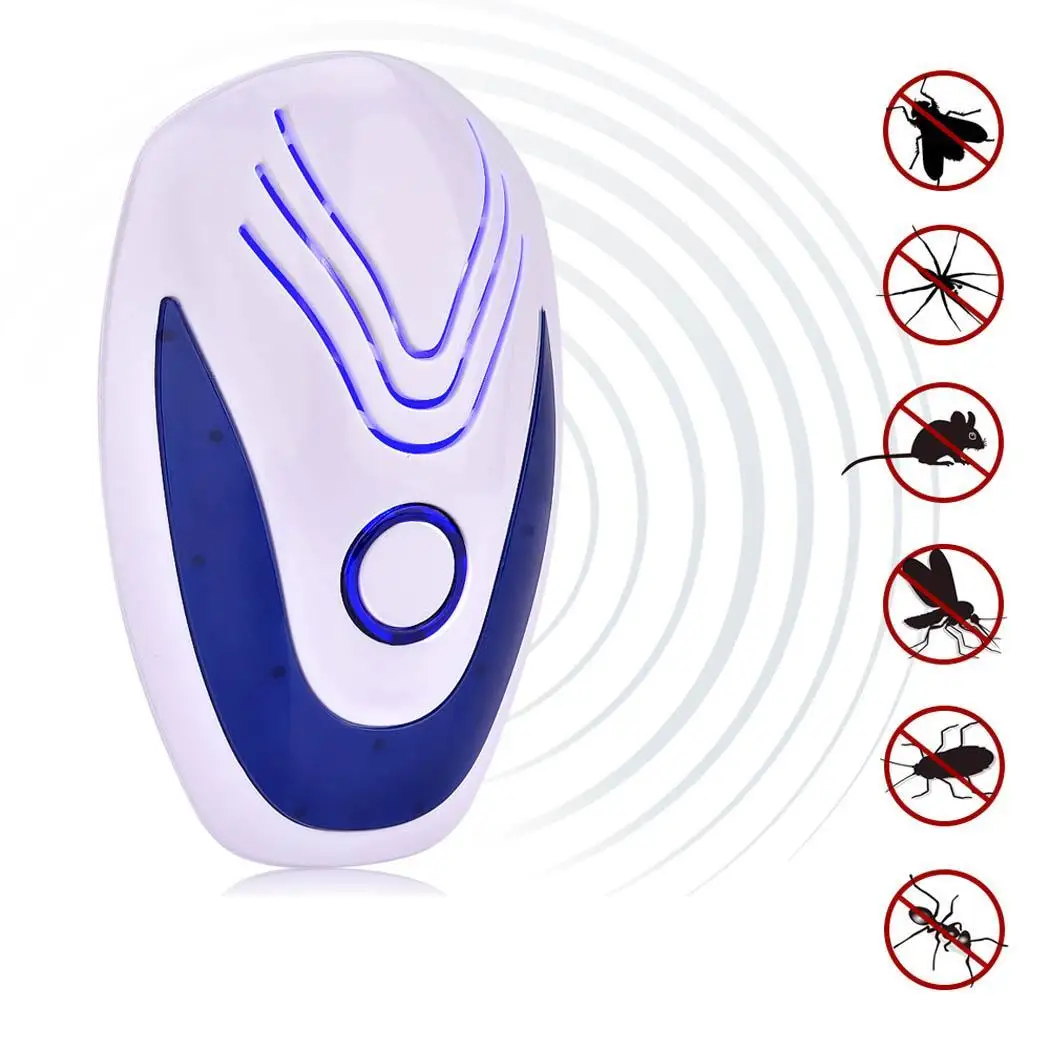 

Electronic Ultrasonic Mice Repeller Mouse Rejector Anti Mosquito Repellent Pest Control Cockroach Bug Rat Rejection