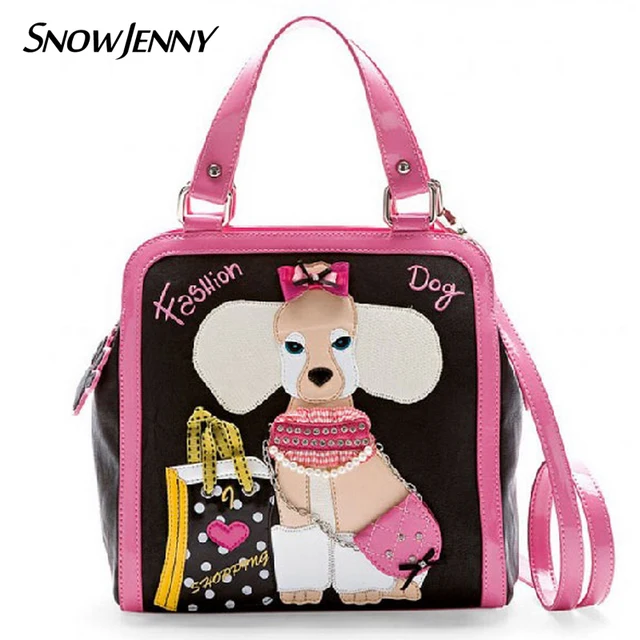 Women Shoulder Bags Female Messenger Bag Handbags Totes Borsa Women Shoulder Bags Female Messenger Bag Handbags Totes Borsa Snowjenny Style Italy Handicraft Braccialini Cartoon Pink