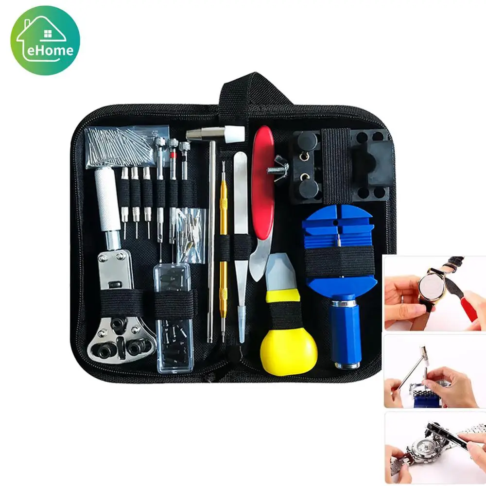

Set of Repair Table Tools Watch Tools Clock Repair Tool Kit Opener Link Pin Remover Set Spring Bar Watchmaker Tools