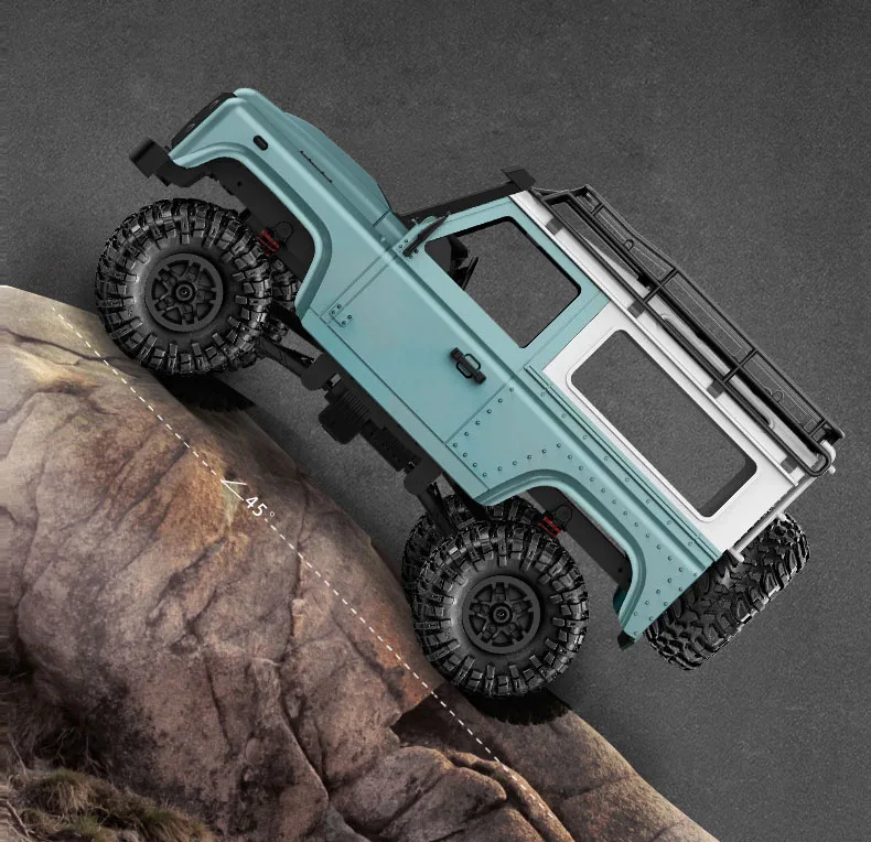 RC автомобиль MN-90 MN-91 RTR MN 1/12 1:12 2,4G 4WD пульт дистанционного управления Автомобили светильник светодиодный Сумки на крыше внедорожный гусеничный автомобиль грузовик игрушки