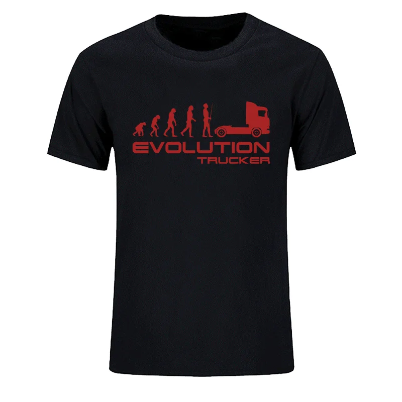 Новая модная летняя футболка для мальчиков Evolution Кепка-тракер грузовик водитель Scania V8 подарок футболки - Цвет: 3