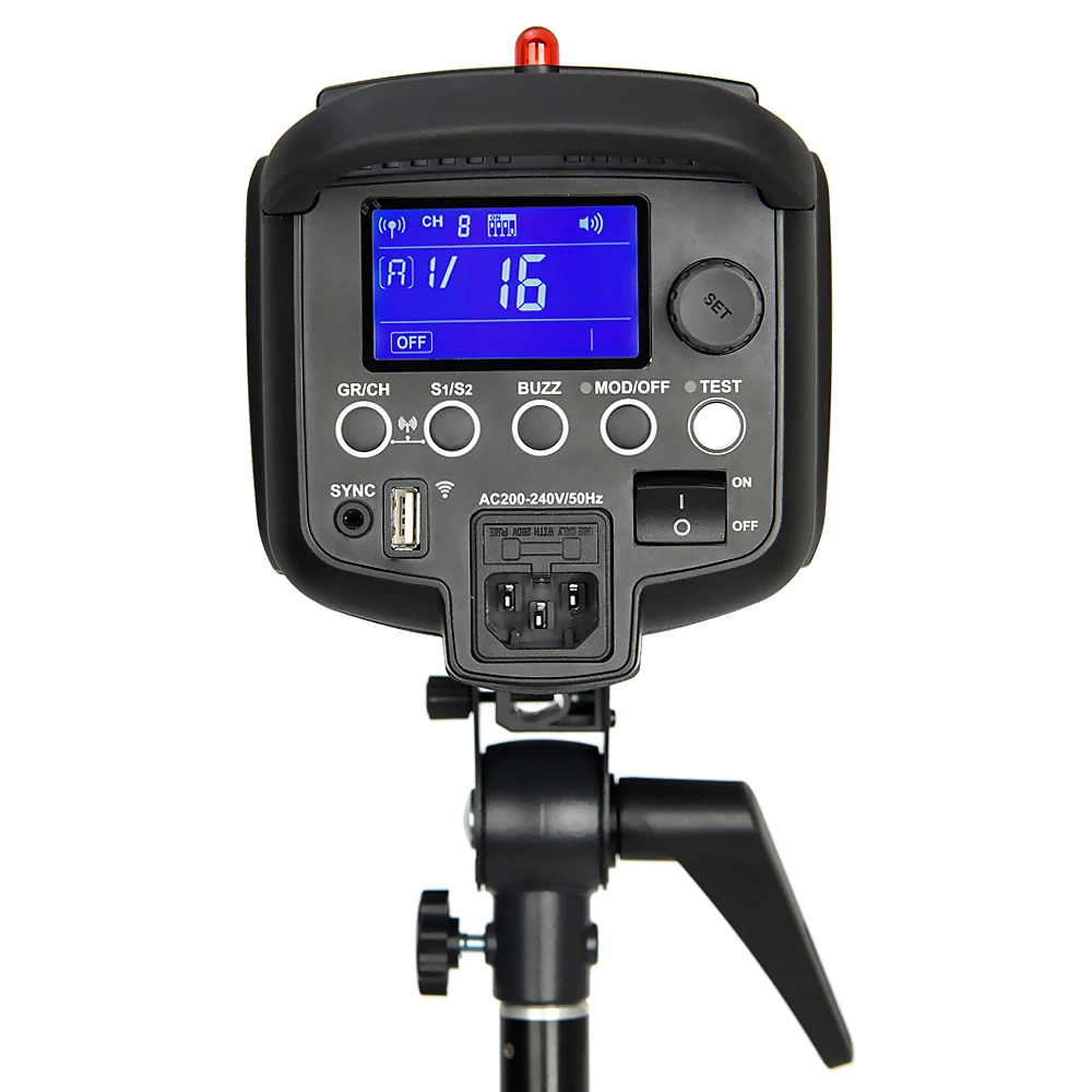 Godox DP400II 400Ws GN65 встроенный 2 4G Беспроводная система X студийная профессиональная