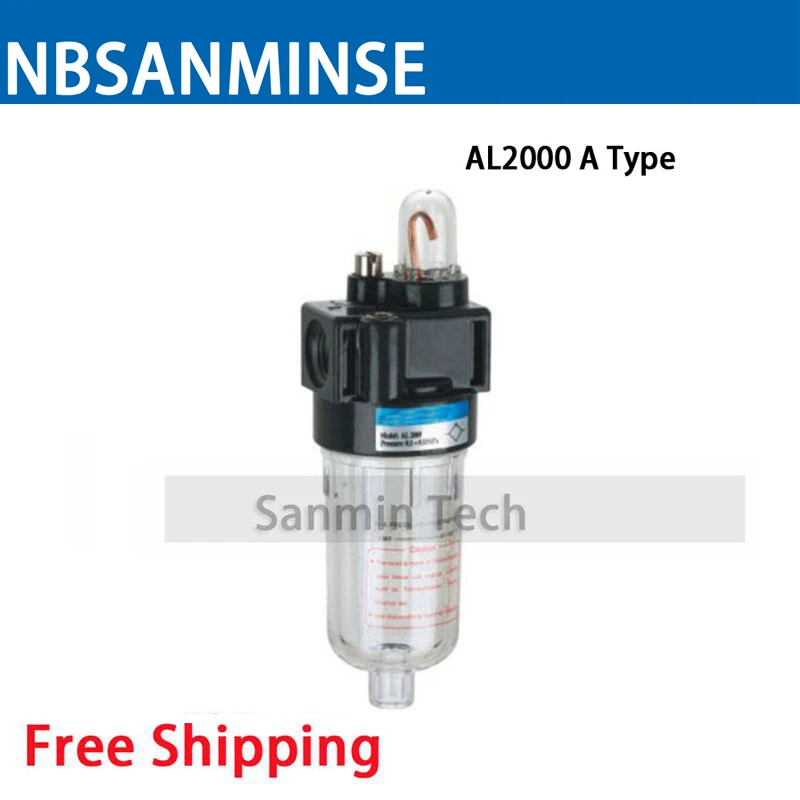 

Air Preparation Units 1/4 3/8 1/2 AL 2000 BL 2000 Lubricator Air Source Equipment AirTac Type FRL Air Compressor Parts Sanmin