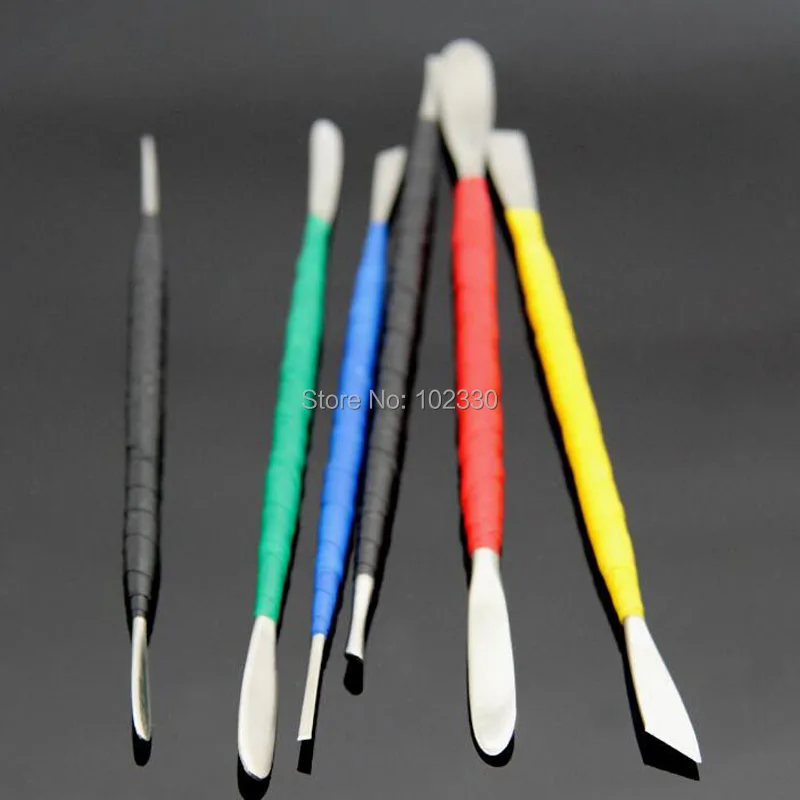 50Sets 6pcs/set Cay Tools Pottery Sculpture Handmade Art DIY Fimo Clay Tool Stainless Steel Double Heads Home Handicraft | Дом и сад