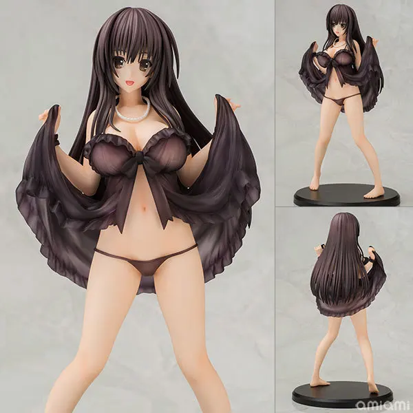 

26cm Anime Game Pretty Cation Event Action Sexy Figure Komachi Yakuoji Illustrations Model 1/6 Scale PVC Decoration Adult Doll