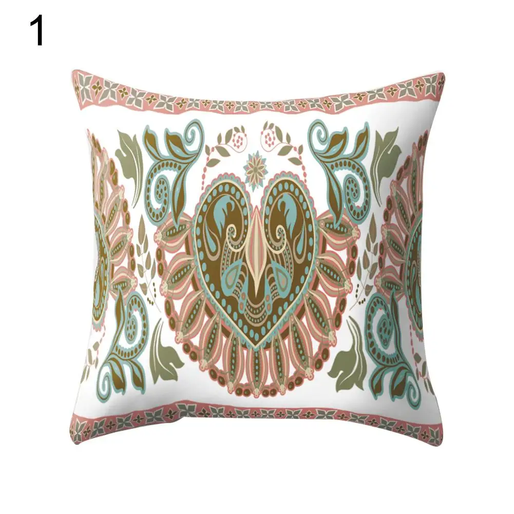 

Hieroglyph soft and comfortable Egyptian Women Floral Pillow Case Waist Throw