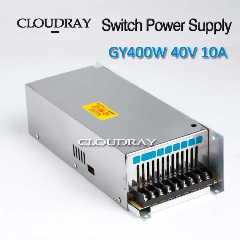 

Cloudray Switching Power Supply 40V 10A 400W For CNC Engraving 57 Stepper Motor Driver CNC Laser Engraving Cutting Machine