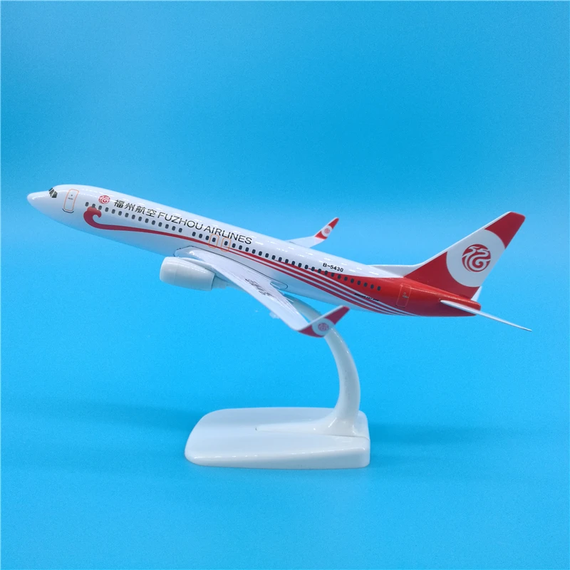 20 см Fuzhou Airways B737-800 металлическая модель самолета украшения 1:200 Fuhang Boeing 737-800 модель самолета авиация Сувенирные игрушки