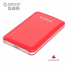 ORICO Tool Free HDD/SSD External Hard Disk Drive Enclosure USB 3.0 to SATA3.0 5Gbps 2.5 Inch Box Ide Case 2TB(Not including HDD)