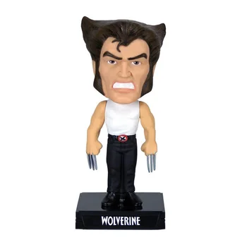 

Nodding Wolverine Shake Head Dolls Dashboard Car Decoration Accessories Auto Shaking Head Toy for Automoibles Car-styling