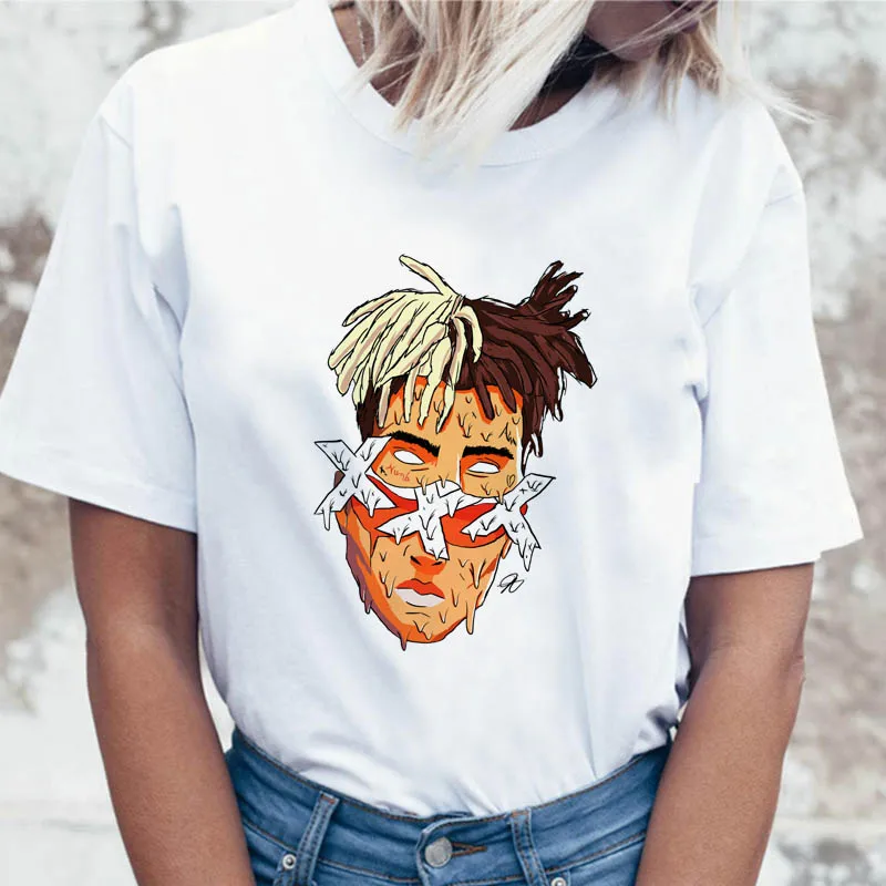 Xxxtentacion футболка с графическим принтом ulzzang одежда для женщин в стиле хип-хоп