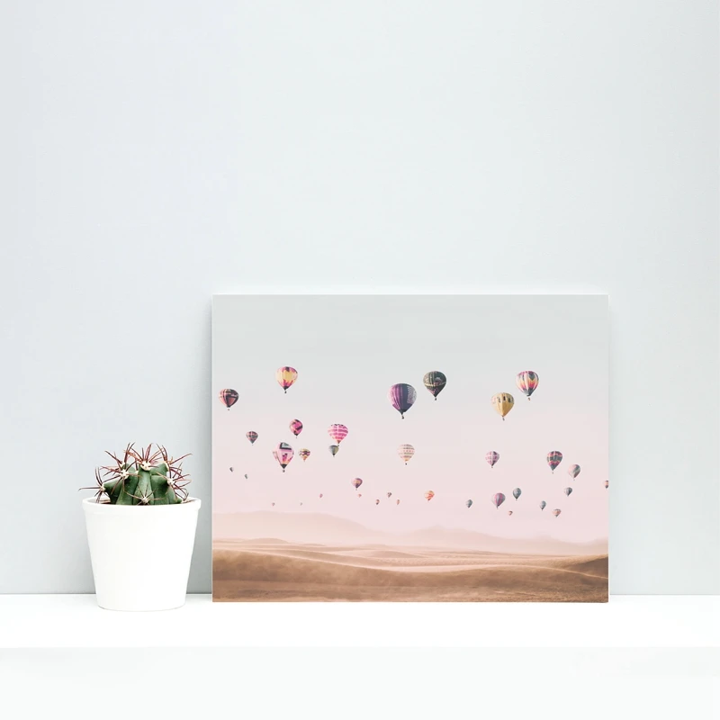 Hot Air Balloon Print Home Decor