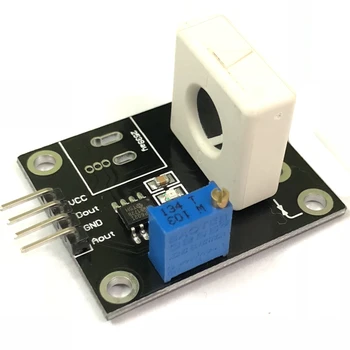 

100% New WCS1800 Hall Current Sensor Module Detects 35A Short Circuit Overcurrent Protection Module