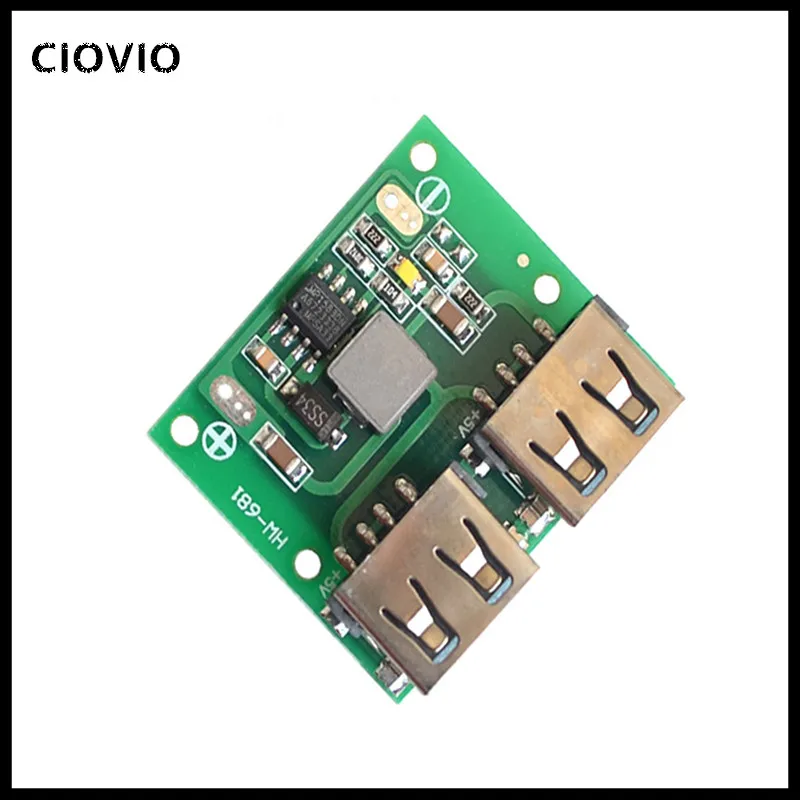 9V 12V 24V to 5V DC-DC Step Down Charger Power Module Dual USB Output Buck Voltage Board 3A Car Cha